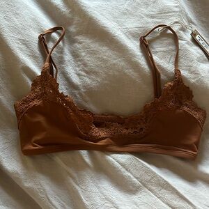 Skims scoop bralette | bronze | XS | NWT